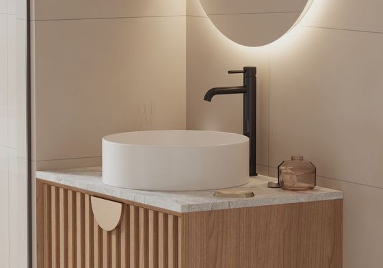 Καμία Washbasin βρυσών αναμικτών μοχλών προστασίας του περιβάλλοντος σκουριάς ενιαία καυτή και κρύα στρόφιγγα
